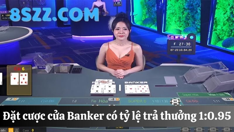 Baccarat online 8s cược Banker