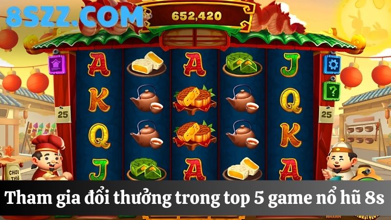 Top 5 game nổ hũ 8s